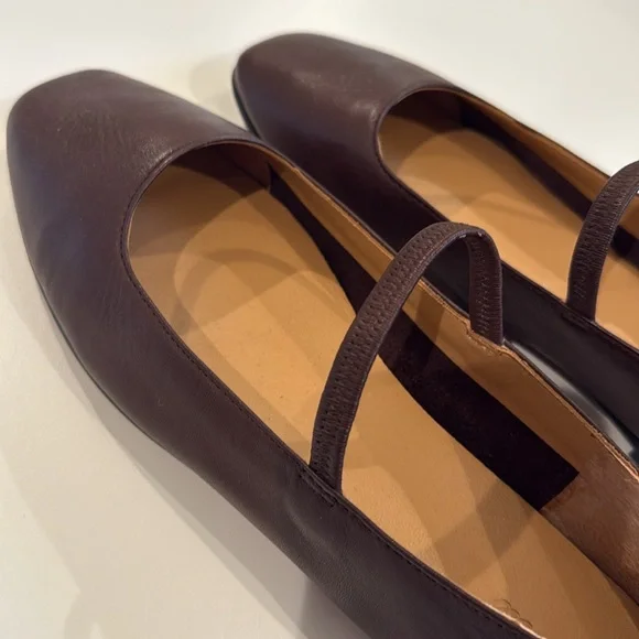Madewell Greta flats, brown, size 9 - Picture 2 of 3